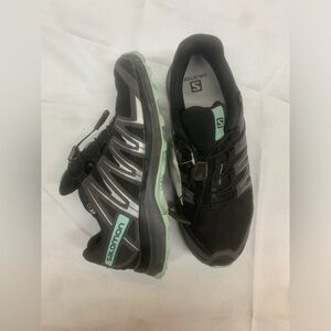 Salomon XA Comp 8 Trail Running Shoes Black Mint – Quicklace